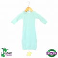 The Laughing Giraffe   Long Sleeve Poly Cotton Baby Gown